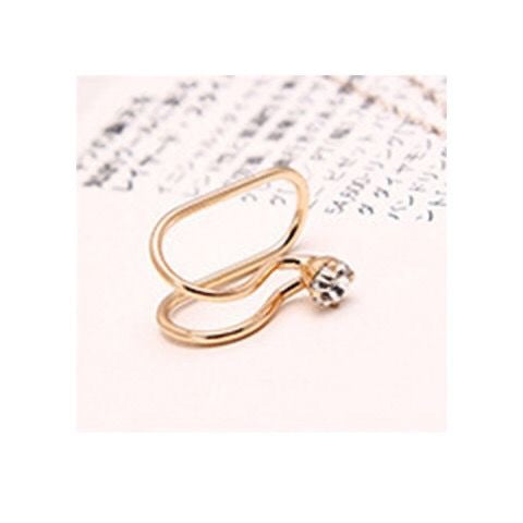 Fashion Jewelry Pearl Stud U-Shaped Clip Without Ear Hole And Ear Bone Clip Female