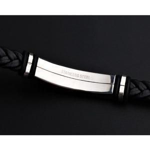 Personalized Jewelry Custom Bracelet for Women Men PU Leather Bracelet