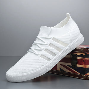 Summer Men''s Shoes Breathable Deodorant Small White Shoes
