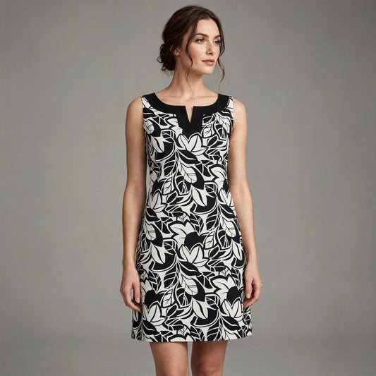 Split Neck Sheath Dress Size 4