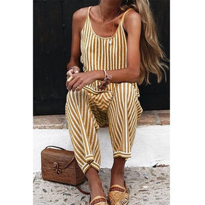 Spring casual street style jumpsuit