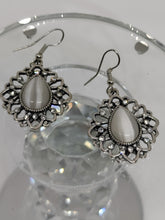 Load image into Gallery viewer, Crystal Beaded Jeweled Dangle Earrings
