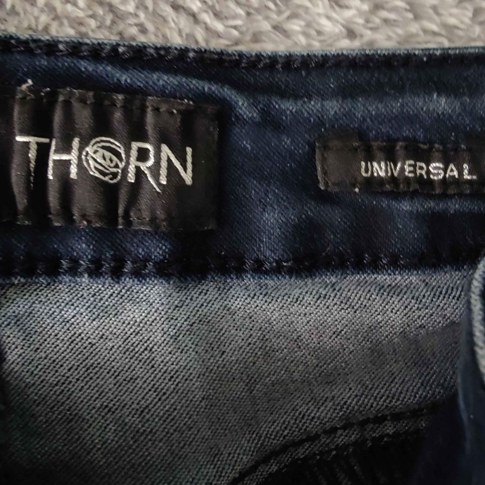 Thorn Dark Wash 5 Pocket Skinny Jeans Size 4