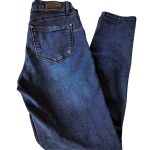 Thorn Dark Wash 5 Pocket Skinny Jeans Size 4