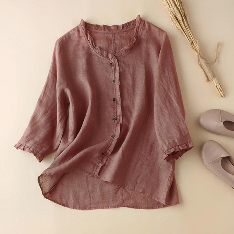 Women's Fashion Versatile Loose Shirt Top