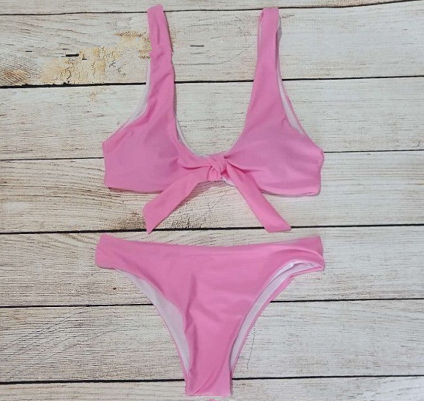 2 Piece Tied Knot Swimsuit