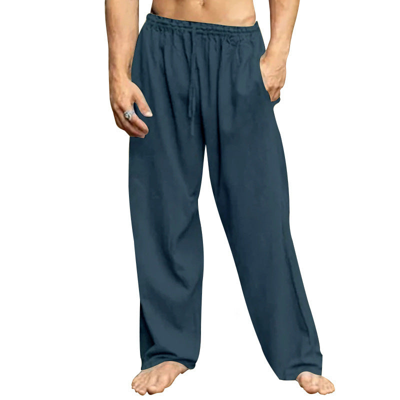 Men's Breathable Plus Size Loose Leisure Sports Trousers