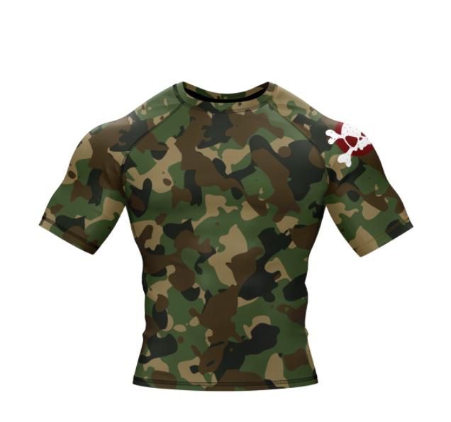 CAMO FULL RASH GUARD - XMARTIAL SLEEVE