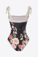 Load image into Gallery viewer, Floral Tie-Shoulder Two-Piece Swim Set

