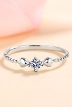 Load image into Gallery viewer, Baeful Moissanite Heart 925 Sterling Silver Ring
