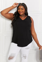 Load image into Gallery viewer, Zenana Full Size Year Round Modal High-Low V-Neck Tank
