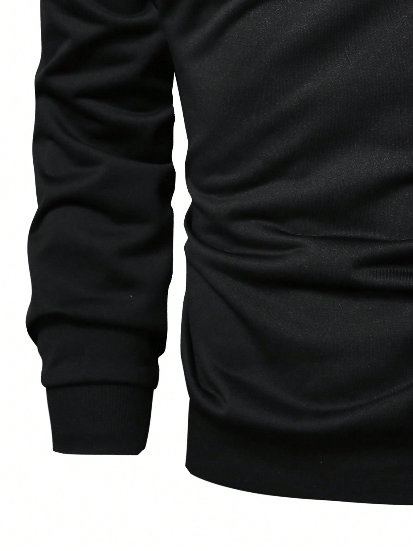 Manfinity LEGND Men Button Detail Hooded Sweatshirt