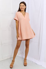 Load image into Gallery viewer, HEYSON Easy Going Full Size Gauze Tiered Ruffle Mini Dress

