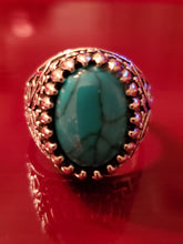 Load image into Gallery viewer, Turquoise Ring Size 9
