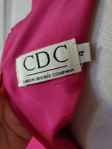 CDC Fuschia Sheath Dress Size 4