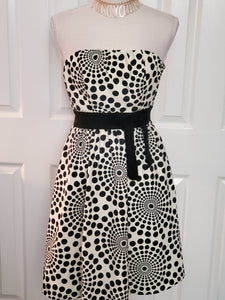 The Limited Strapless Abstract Print Dress Size 0
