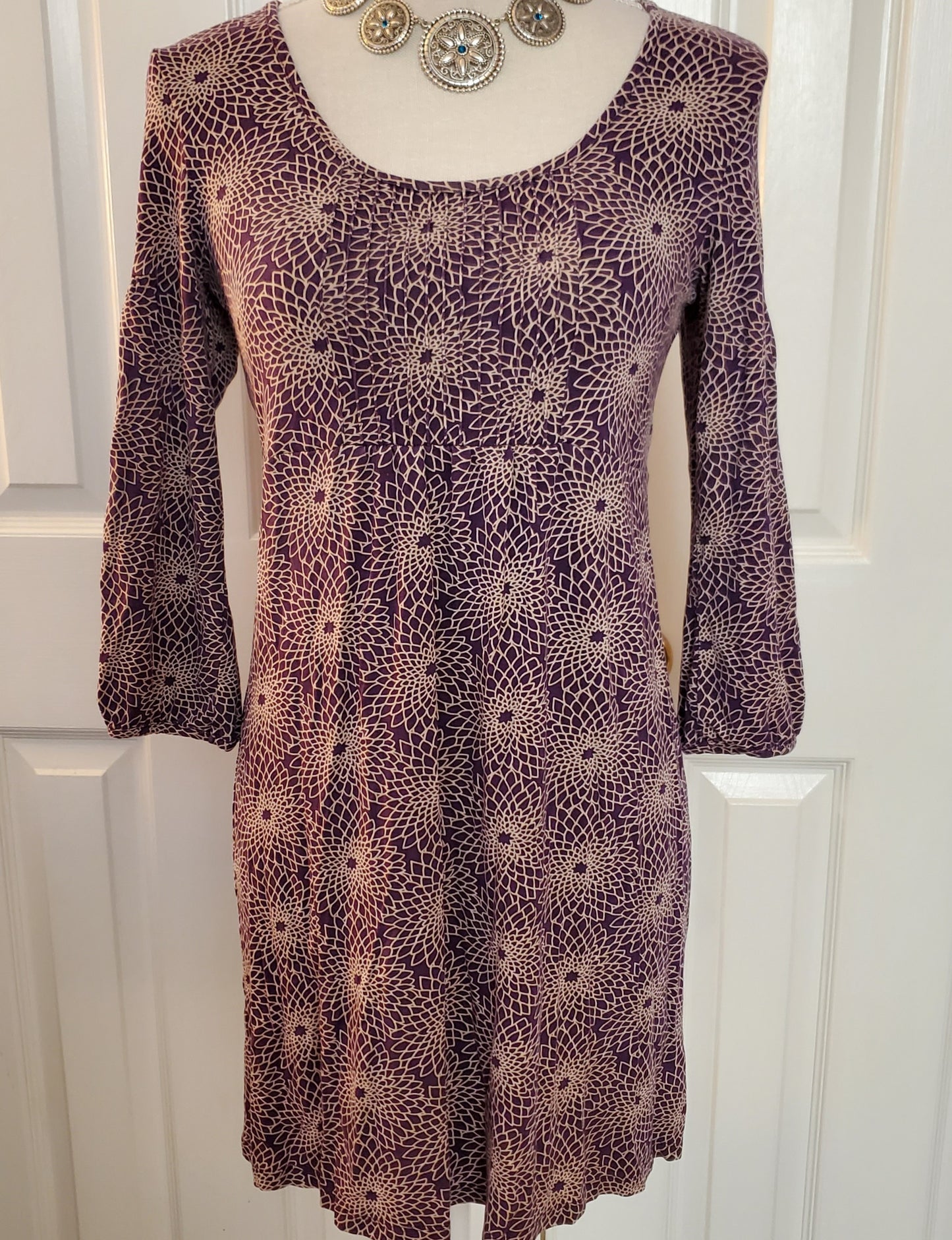 Pleated Yoke Dress Size Small