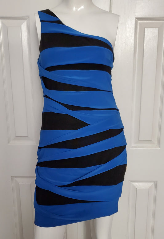 One Shoulder Bodycon Cocktail Dress