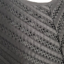Load image into Gallery viewer, Black Eyelet Lace Dress
