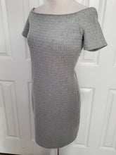 Load image into Gallery viewer, Textured Knit Off Shoulder  Dress Size 10
