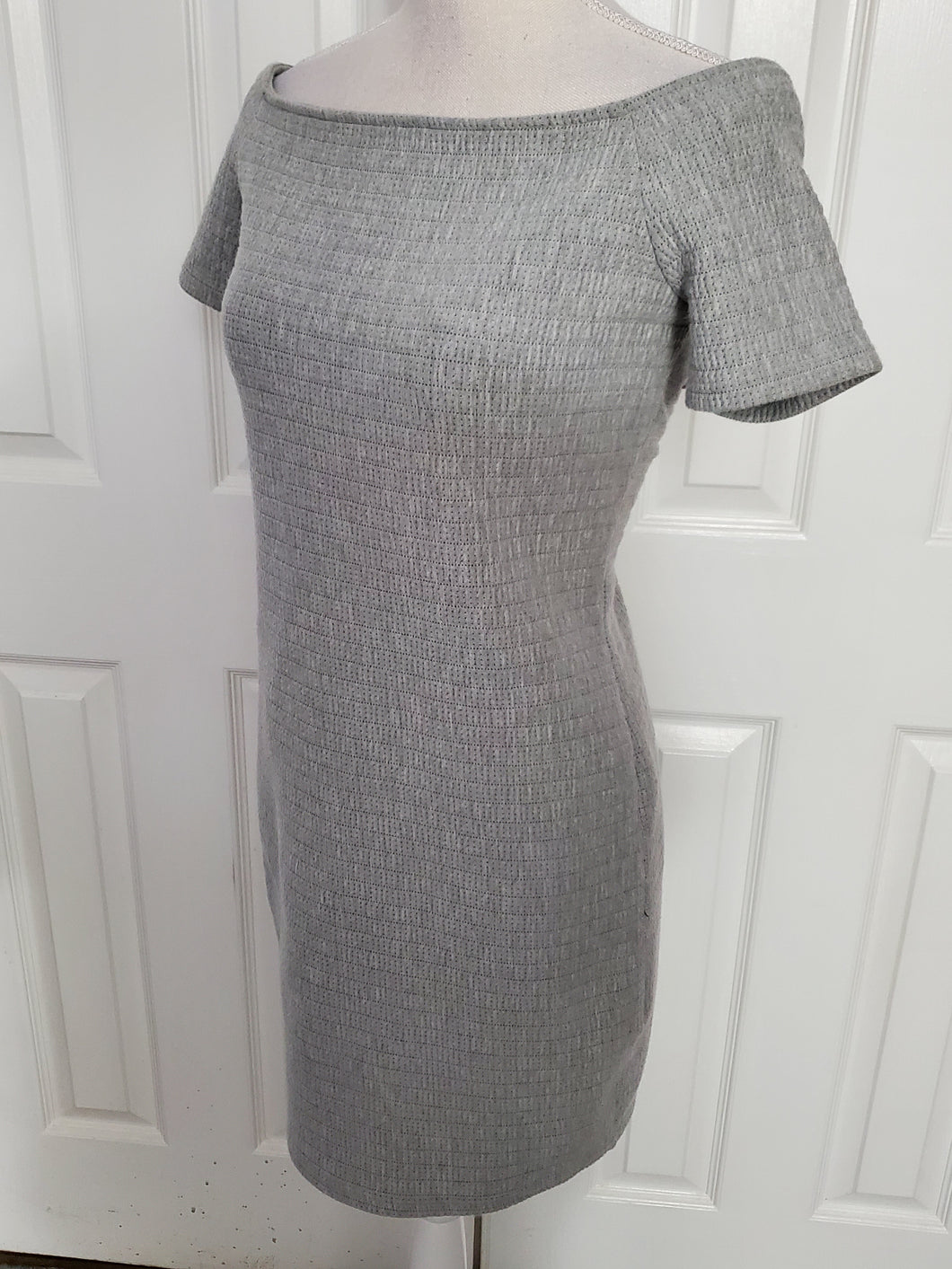 Textured Knit Off Shoulder  Dress Size 10