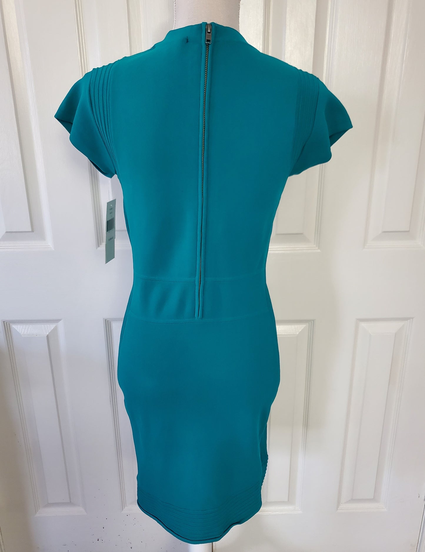 Aquamarine Ribbed Bodycon Size 12