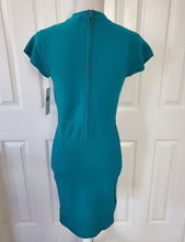 Load image into Gallery viewer, Aquamarine Ribbed Bodycon Size 12
