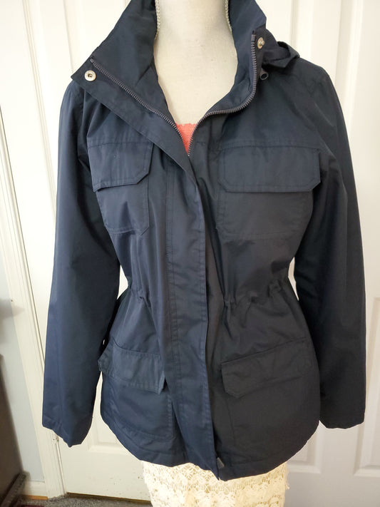 Waterproof Lined Jacket with Hood