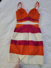 Load image into Gallery viewer, Bodycon Color Blocked Dress by  XOXO Size Small
