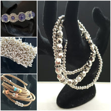 Load image into Gallery viewer, Trendy New Stretch Bracelets 4 for $20
