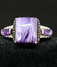 Load image into Gallery viewer, Ring Size 8 Genuine Amethyst
