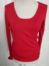 Load image into Gallery viewer, Ladies Lightweight Sweater with Cutout Sleeves Size Medium
