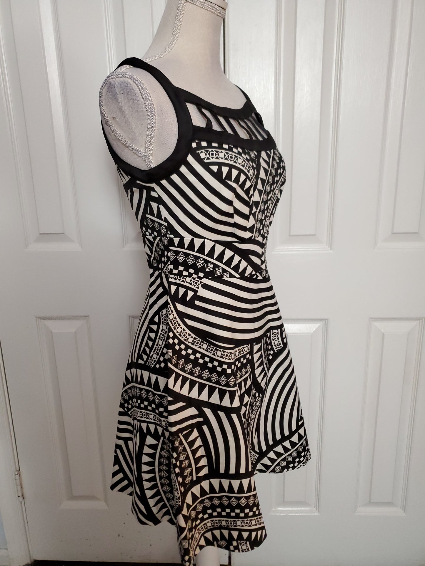 Crisp Form Flattering Dress Size 4