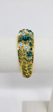 Load image into Gallery viewer, Hand Painted Austrian Crystal Enameled Bracelet

