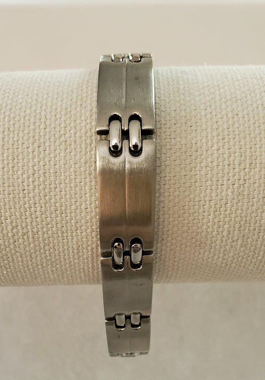 Modern Men's Stainless Steel Bracelet