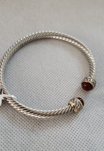 Load image into Gallery viewer, Sterling Silver Twisted Cable Bracelets
