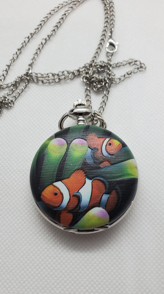 Finding Nemo Theme Pocket Watch