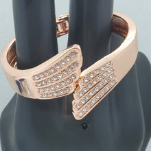 Load image into Gallery viewer, Angel&#39;s Wings Cuff Bracelet Gold, Silver, Rose Gold

