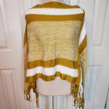 Load image into Gallery viewer, Women&#39;s Striped Poncho
