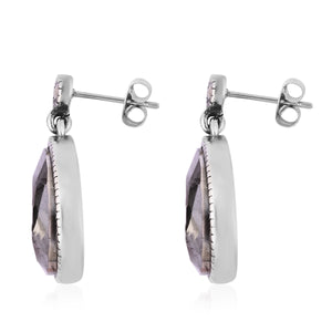 Hematite  and Swiss Marcasite Earrings