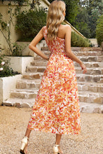 Load image into Gallery viewer, Floral One-Shoulder Sleeveless Dress with Pockets
