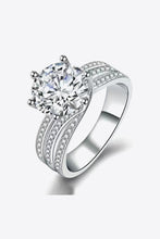 Load image into Gallery viewer, Baeful 3 Carat Moissanite Three-Layer Ring
