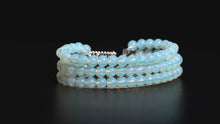 Load and play video in Gallery viewer, Opalite 3 Strand Bracelet

