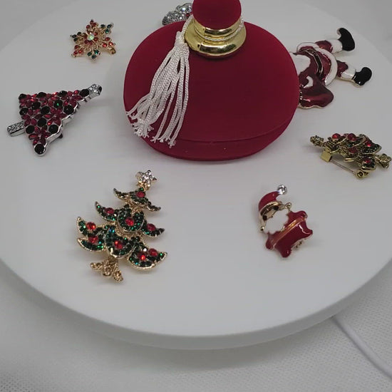 Merry Christmas Brooches