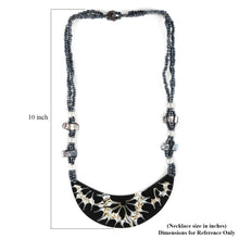 Load image into Gallery viewer, Women&#39;s Stylish Blue Seed Bead Bib Necklace
