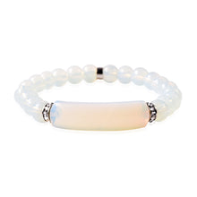 Load image into Gallery viewer, Women&#39;s Opalite and Austrian Crystal Bracelet
