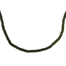 Load image into Gallery viewer, Olive Green Coconut Shell Coco Puckalet Necklace
