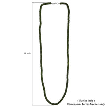Load image into Gallery viewer, Olive Green Coconut Shell Coco Puckalet Necklace
