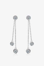 Load image into Gallery viewer, 2.6 Carat Moissanite 925 Sterling Silver Earrings
