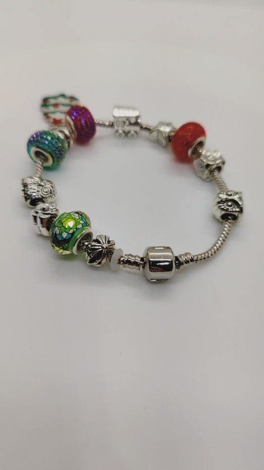 Whimsical Christmas Bracelet